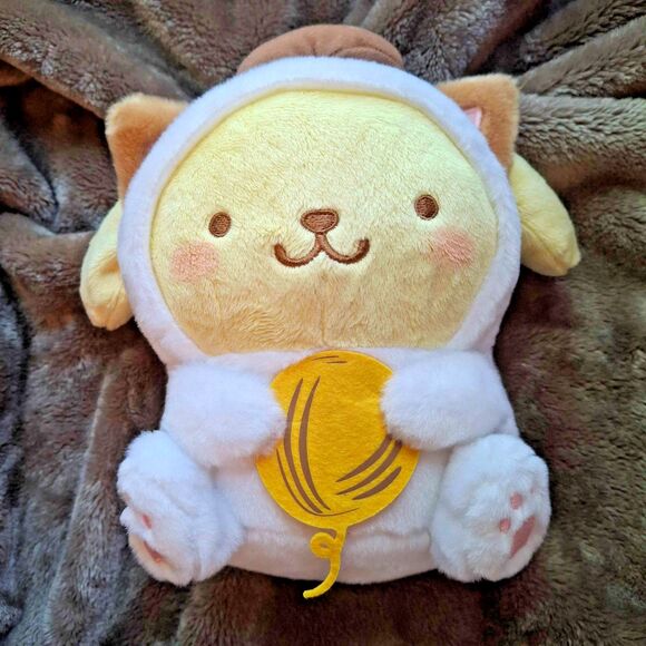 Sanrio Other - Sanrio Pompompurin Stuffed Plush Toy Nakayoshi Cat 2022 - USA Seller